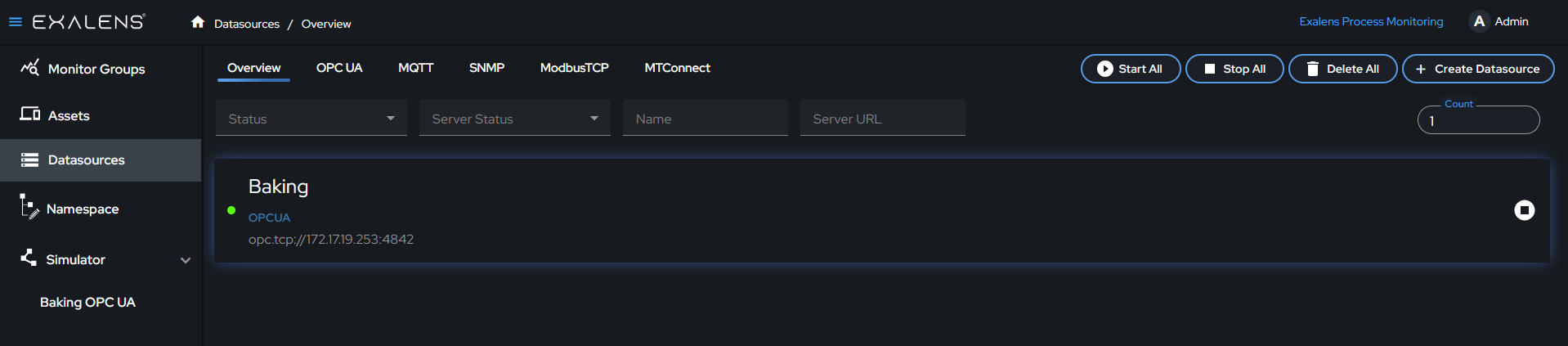 data source client