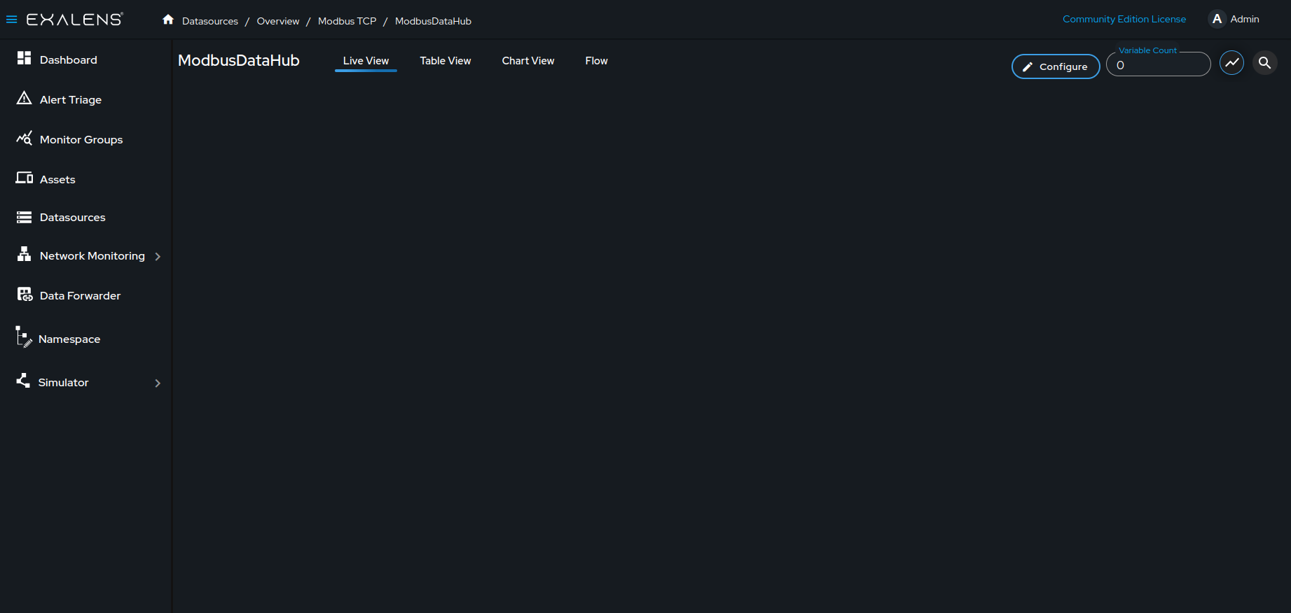 Live view with subscription