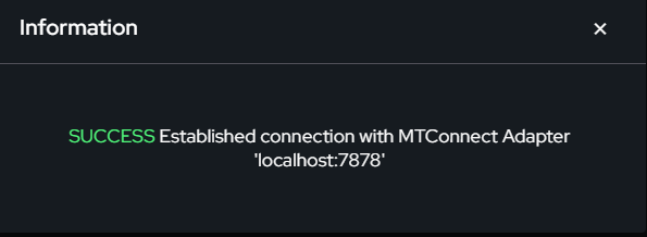 connection success