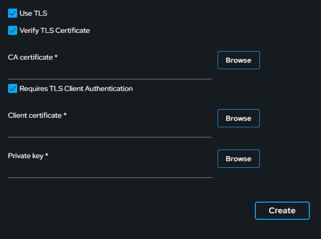 Certificate and Key